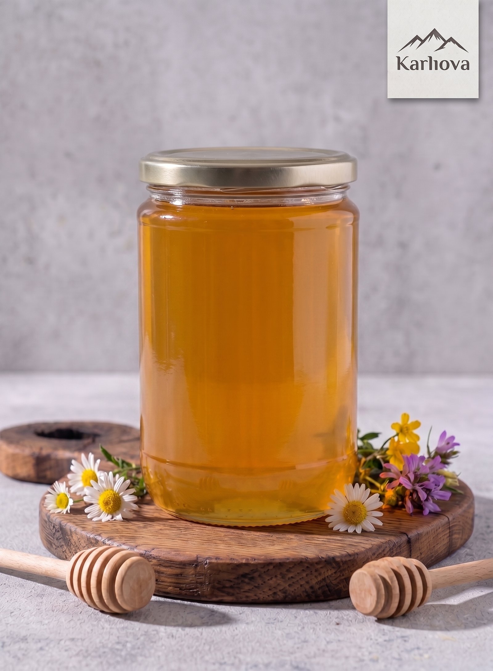 Karlıova Yayla Çiçek Balı (Süzme - 1000g)