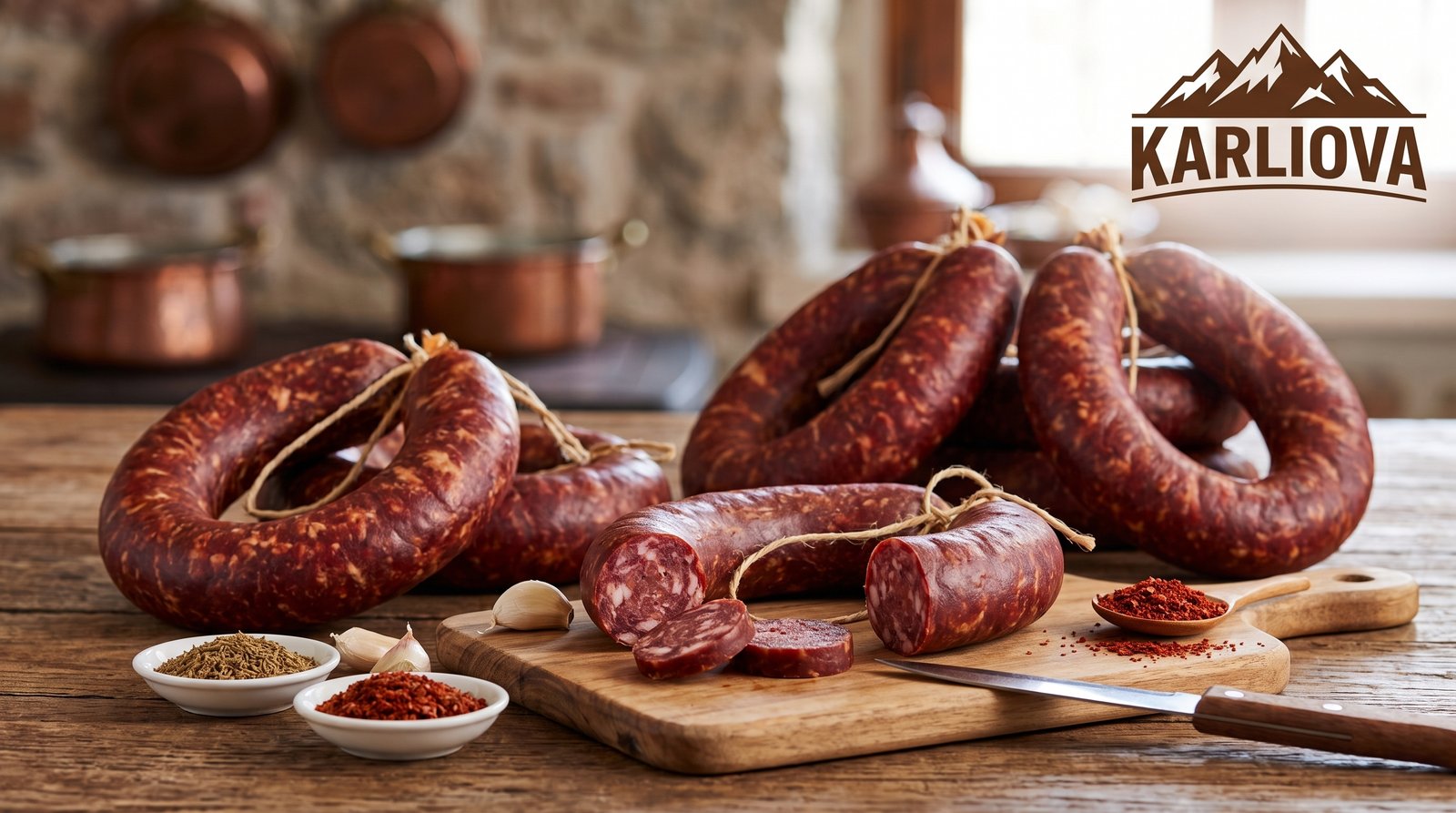 Ev Yapımı Kasap Sucuk (Katkısız - 500g)